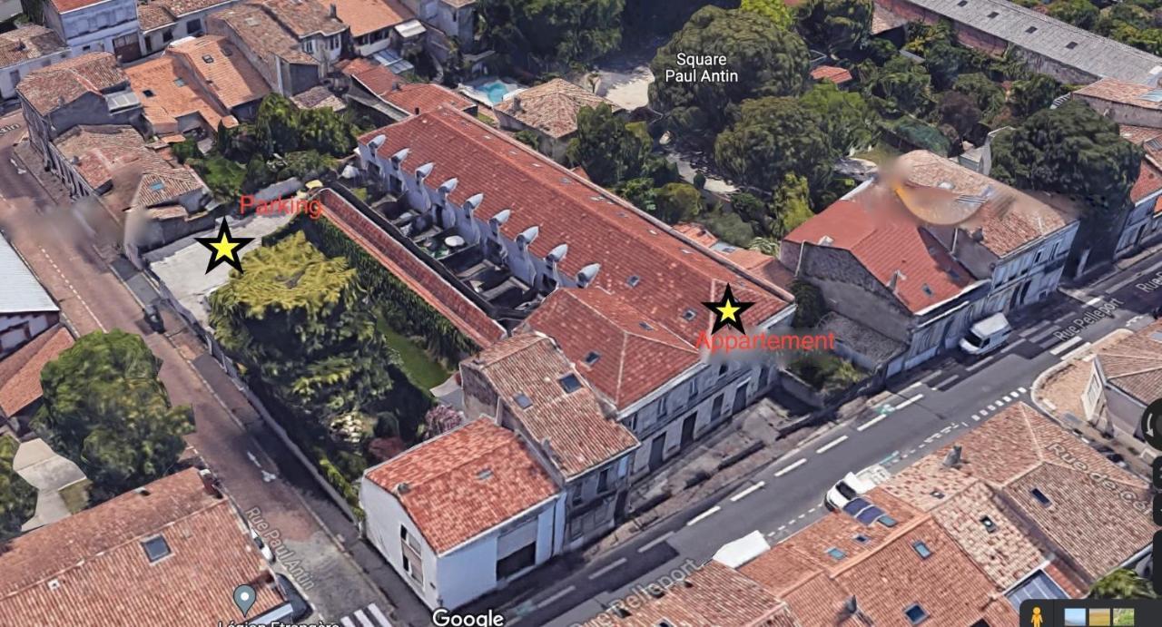 Superbe T3 Duplex Parking Prive Gratuit Sur Place บอร์โด ภายนอก รูปภาพ